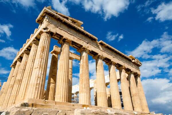Low Angle Photograph of the Parthenon during Daytime
